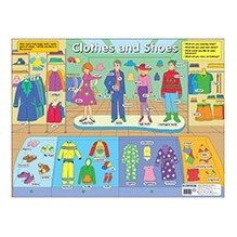 Одежда и обувь. Clothes and Shoes. Наглядное пособие по английскому языку