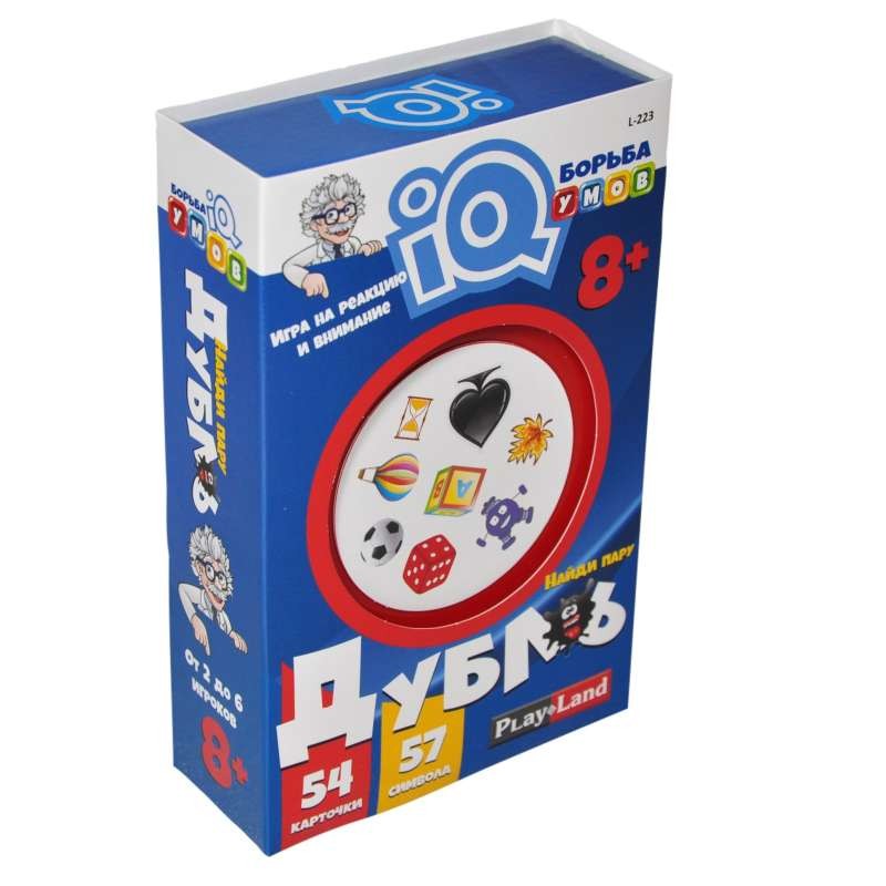 Настольная игра. Дубль (54 карточки) 8+