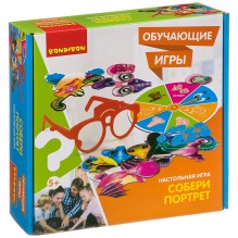 Настольная игра для детей "Собери портрет" Bondibon