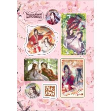 Благословение Небожителей. Хуа Чэн и Се Лянь. Стикерпак (4 листа)