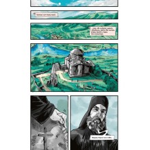 Классика в комиксах. Лермонтов. Мцыри (обложка для магазинов комиксов)