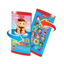 Мамонтенок и мультяшки. Двусторонний смартфончик