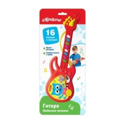 Гитара Любимые песенки Красная