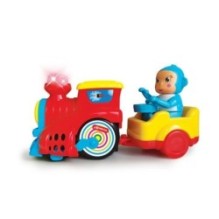 Веселый паровозик Красный