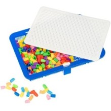 Мозаика для малышей 260 крупных деталей панель с чемоданом Baby You Bondibon