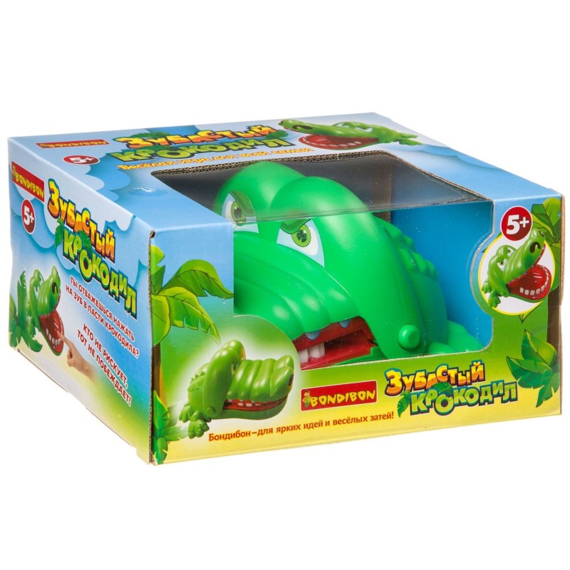 Настольная игра "ЗУБАСТЫЙ КРОКОДИЛ" Bondibon