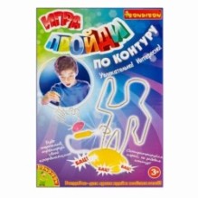 Настольная игра Bondibon "Пройди по контуру: Рука"