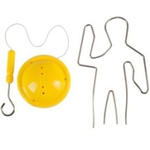 Настольная игра Bondibon "Пройди по контуру: Человечек"