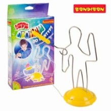Настольная игра Bondibon "Пройди по контуру: Человечек"