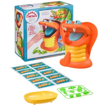 Настольная игра Bondibon "Злюка-змеюка"