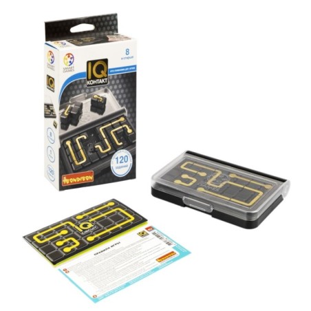 Логическая настольная игра "IQ-КОНТАКТ" Smart Games Bondibon