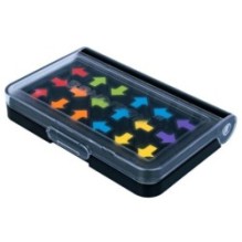 Настольная логическая игра "IQ-ВЕКТОР", карманная головоломка, БондиЛогика Bondibon