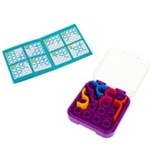 Настольная логическая игра "IQ-ЛУКА", компактная головоломка, БондиЛогика Bondibon