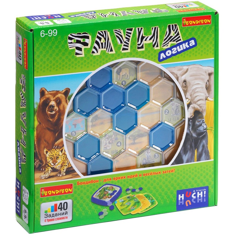 Логическая игра Bondibon "Фауна"