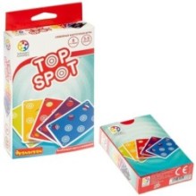 Логическая компактная настольная игра "TOP SPOT" карточная Smart Games Bondibon