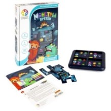 Логическая настольная игра "МОНСТРЫ ПРЯТКИ" Smart Games Bondibon