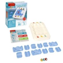 Настольная логическая игра "БЕЗУМНЫЕ ПИНГВИНЫ. ТОННЕЛЬНАЯ ГОНКА" БондиЛогика Bondibon