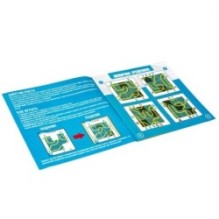 Настольная логическая игра-головоломка "ТРОПИНКИ. ПУТЬ К РАЗГАДКЕ" БондиЛогика Bondibon