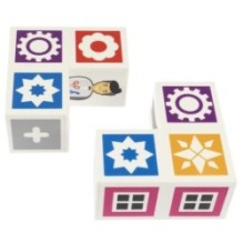 Настольная логическая игра-головоломка "МУЛЬТИКУБИКИ. ЛОГИКА СЛОЖЕНИЯ" БондиЛогика Bondibon