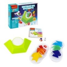 Настольная логическая игра-головоломка "ЦВЕТОВОЙ КОД. КРУГОВЕРТЬ" БондиЛогика Bondibon