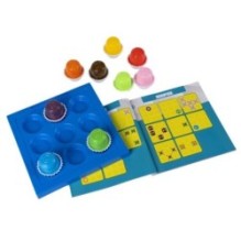 Игра настольная логическая "IQ-АССОРТИ", круглые конфеты, компактная головоломка, БондиЛогика Bondibon