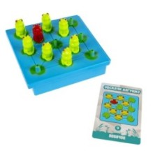 Настольная логическая игра-головоломка "ОБСКАЧИ ЛЯГУШКУ" БондиЛогика Bondibon