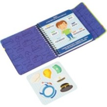 Мини-игры в дорогу для малышей "МАЛЫШИ ВЫБИРАЮТ ПРОФЕССИИ" с наностикерами Bondibon