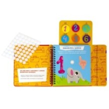 Мини-игры в дорогу для малышей "ИЗУЧАЕМ ЦИФРЫ И СЧЕТ" с липучками Bondibon