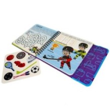 Мини-игры в дорогу для малышей "ИЗУЧАЕМ ВИДЫ СПОРТА" с наностикерами Bondibon