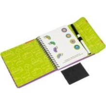 Мини-игры в дорогу для малышей "ЦВЕТОВАЯ ГОЛОВОЛОМКА " многоразовые карточки со стирающимся маркером Bondibon