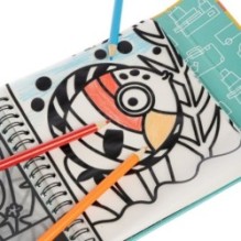 Мини-игры в дорогу "НЕОБЫЧНЫЕ РАСКРАСКИ МИКС" с карандашами Bondibon