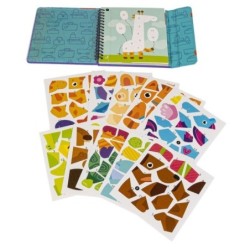 Мини-игры в дорогу "ОТКРЫТКИ - АППЛИКАЦИИ" Bondibon