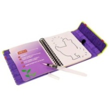 Мини-игры в дорогу для малышей "ВОДНЫЕ РАСКРАСКИ 4", многоразовые с кистью Bondibon