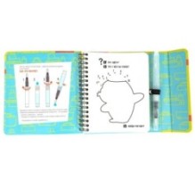 Мини-игры в дорогу для малышей "ВОДНЫЕ РАСКРАСКИ 3", многоразовые с кистью Bondibon