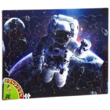 Пазл Bondibon «Космонавт» 65 дет. 37х25 см