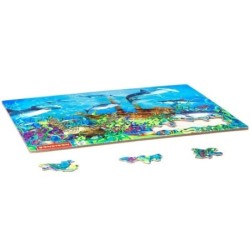 Пазл Bondibon «Подводный мир» 65 дет. 37х25 см