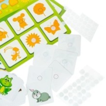 Настольная игра на липучках ТЕНЕВОЕ ЛОТО "ФЛОРА И ФАУНА" Играй Думай Твори Bondibon