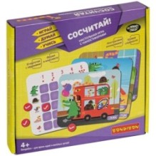 Настольная игра "СОСЧИТАЙ!" с наностикерами Играй Думай Учись Bondibon