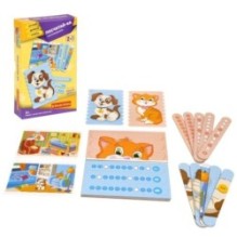 Настольная игра "ПОСЧИТАЙ-КА!" 2 в 1 Играй Думай Учись Bondibon