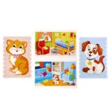 Настольная игра "ПОСЧИТАЙ-КА!" 2 в 1 Играй Думай Учись Bondibon