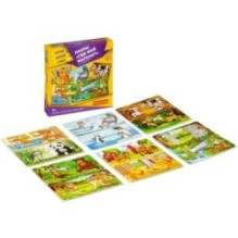 Настольная игра ПАЗЛЫ "ГДЕ МОЙ МАЛЫШ?" Играй Думай Учись Bondibon
