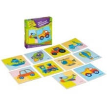 Настольная игра ПАЗЛЫ "ТРАНСПОРТ" Играй Думай Учись Bondibon