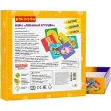 Настольная игра МЕМО "ЛЮБИМЫЕ ИГРУШКИ" Играй Думай Учись Bondibon