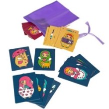 Настольная игра "ВЕСЁЛЫЕ МАТРЁШКИ" 3 уровня сложности Играй Думай Учись Bondibon