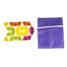 Настольная игра ТРЕУГОЛЬНОЕ ДОМИНО "ФРУКТИКИ" 3 в 1 Играй Думай Учись Bondibon