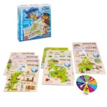 Игра-викторина "МОЙ ПЕРВЫЙ ПУТЕВОДИТЕЛЬ. СТРАНЫ ЕВРОПЫ 2", Умная Сова Bondibon