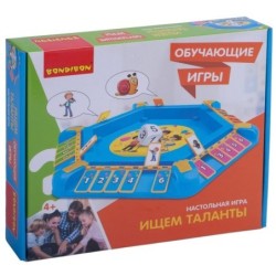 Обучающая настольная игра "ИЩЕМ ТАЛАНТЫ" Bondibon