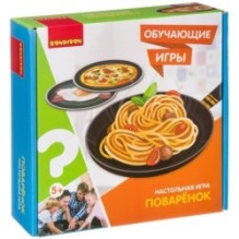 Обучающая настольная игра "ПОВАРЕНОК" Bondibon