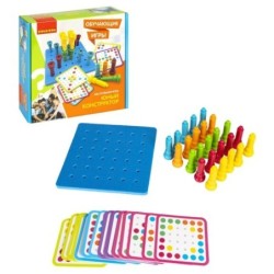 Обучающая настольная игра "ЮНЫЙ КОНСТРУКТОР" Bondibon