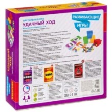 Развивающая настольная игра "УДАЧНЫЙ ХОД" Bondibon